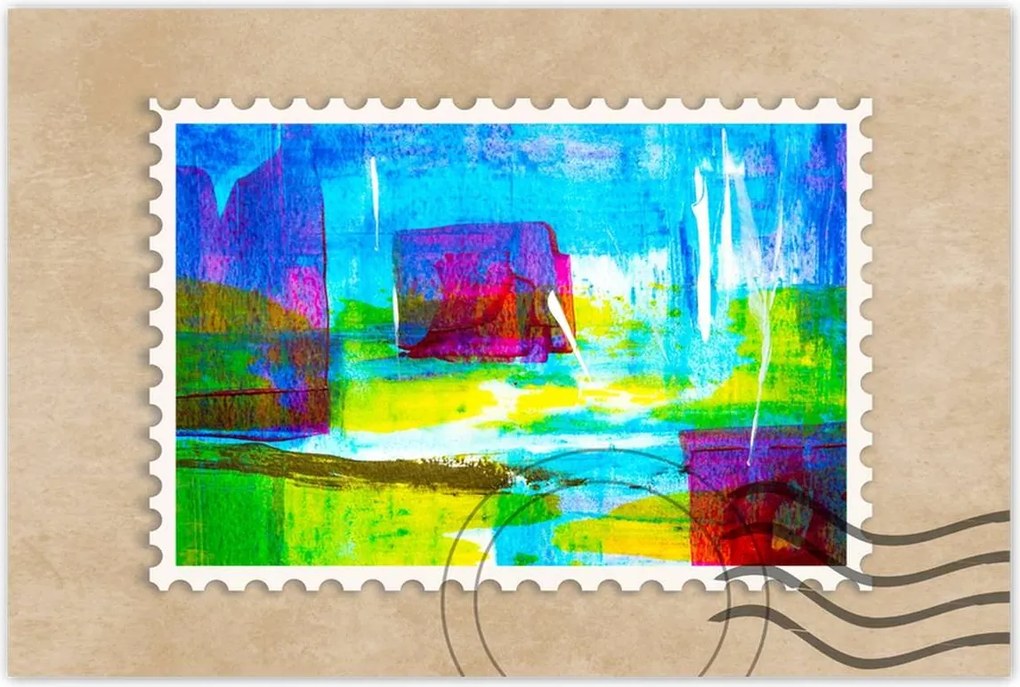 Poszterek 90x60 Absztrakt Omar