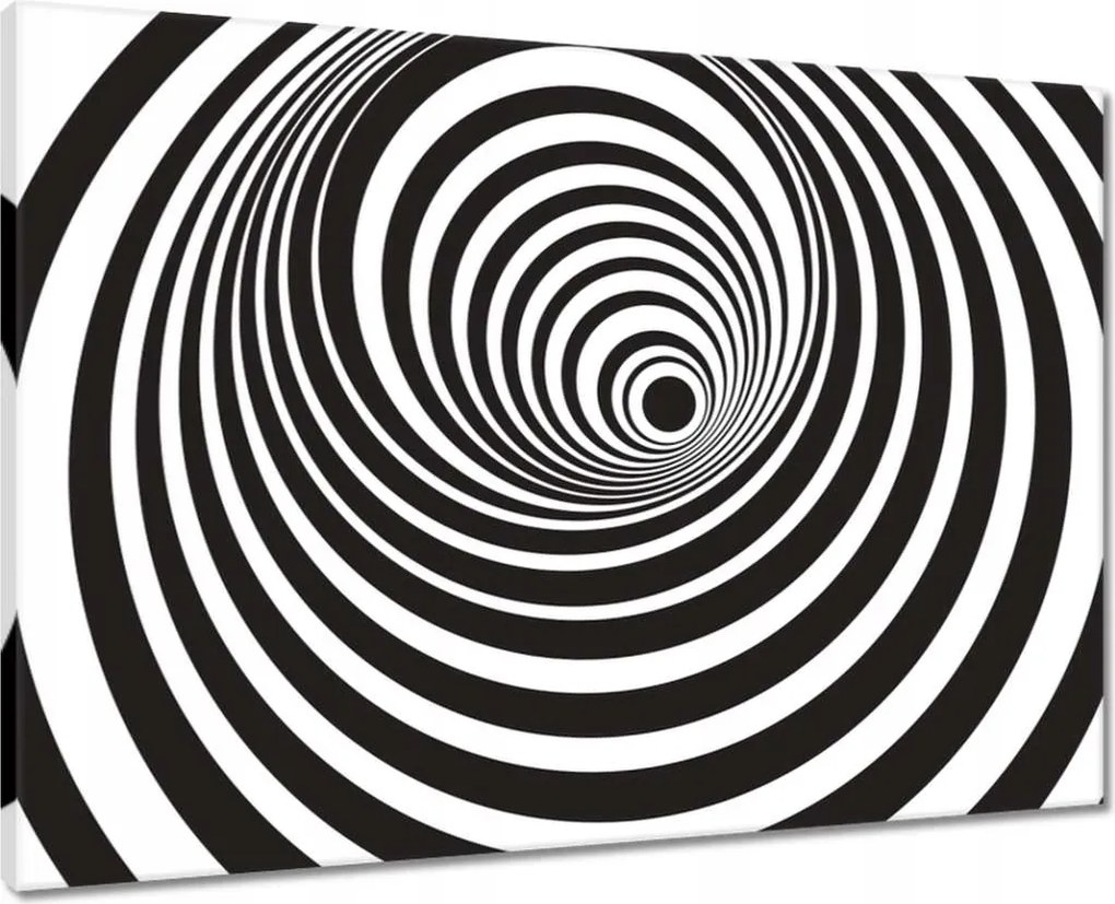 Vászonkép 70x50 Alagút 3D hatás Csíkok