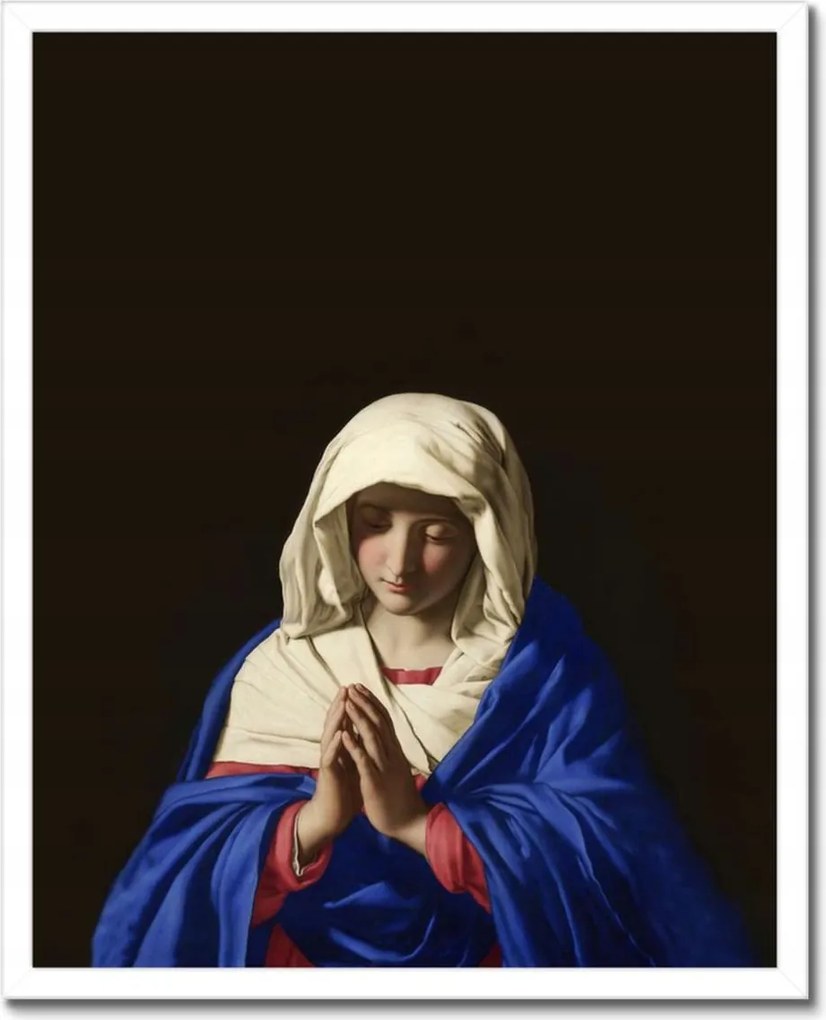 Poszterek keretben 40x50 Szűz Mária