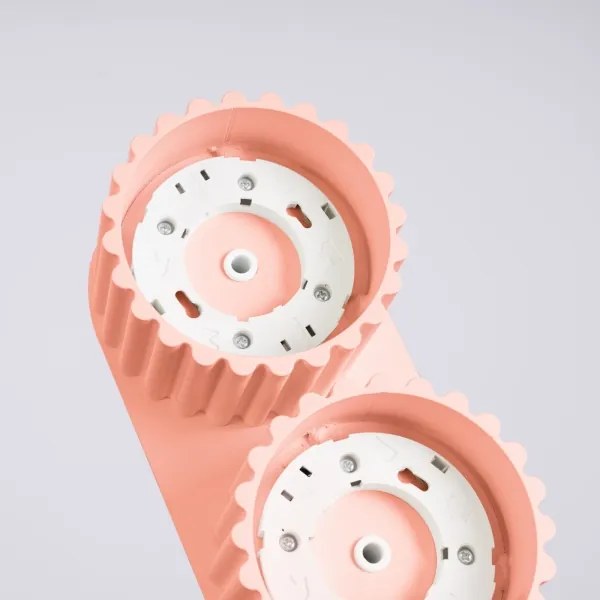 Sollux SL.1828 - AURA spotlámpa 2xGX53/10W/230V rózsaszín