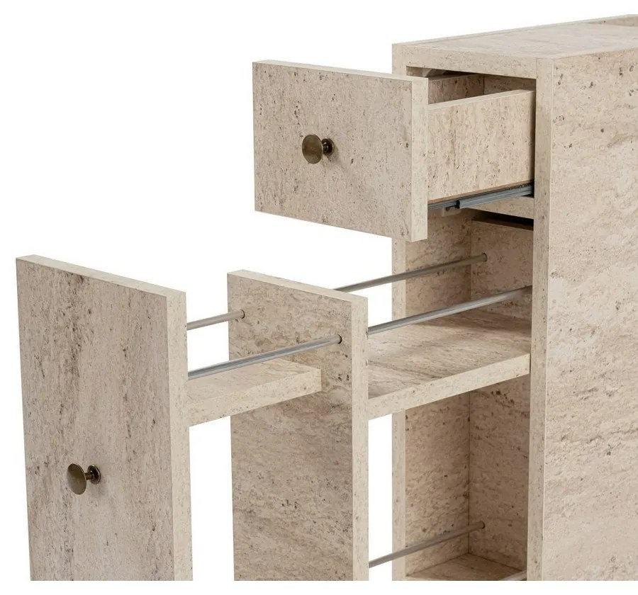 Calencia Travertine fürdőszoba szekrény