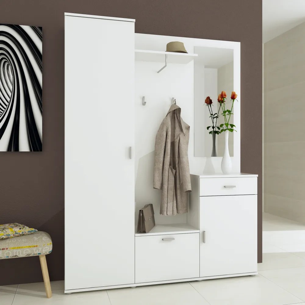 előszoba, fehér, AMALIA