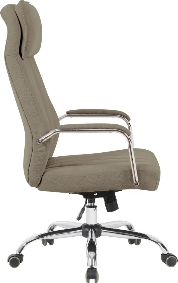 Irodai szék, bézs/króm, JODY