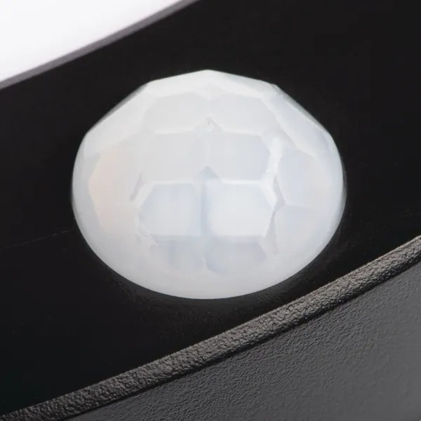 Kanlux 24605 - ERGA LED 17W 230V 2v1 szenzoros lámpa fekete, 3000-6500K