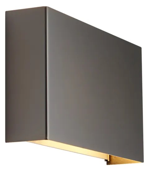 Modern fali lámpa gunmetal színben, 2-lámpás - Otan