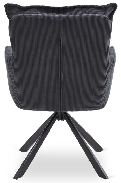 Forgó Étkező/Tárgyaló Fekete Színben. CITY