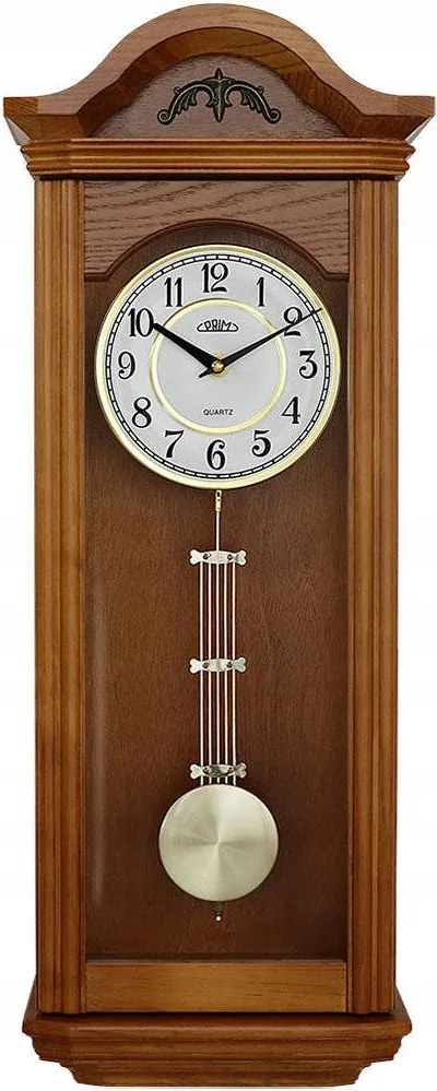 Fából Készült Falióra Retro Inga Prim 4167