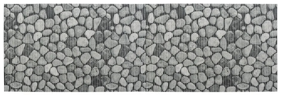 Szürke műanyag fürdőszobai kilépő 65x200 cm Sassi – Wenko