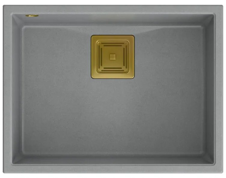 gránit mosogató DAVID 50 Grey Metallic