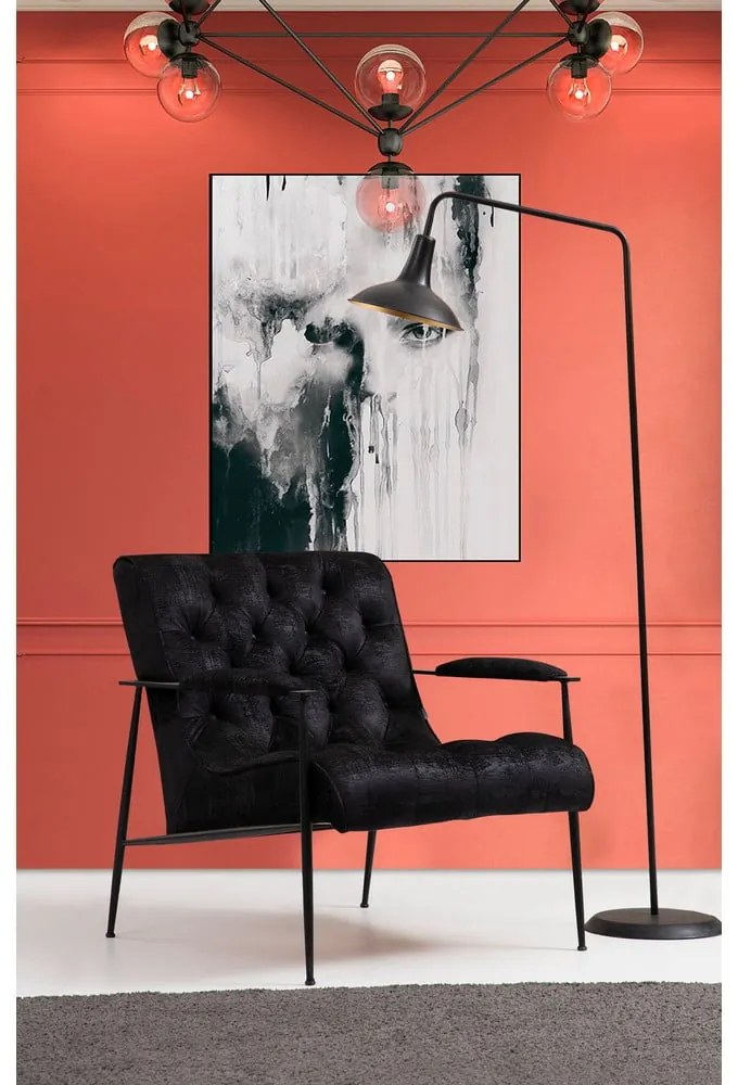 Fekete fotel Matilda – Artie