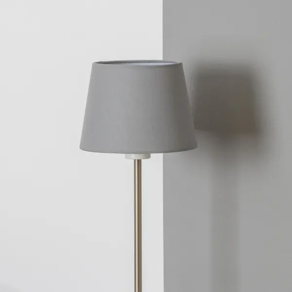 Brilagi - LED állólámpa CERIA 1xE27/40W/230V Ø 20,5 cm szürke/matt króm