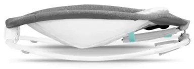 Lionelo - Vibráló babahinta dallammal PASCAL 2xAA szürke/türkiz