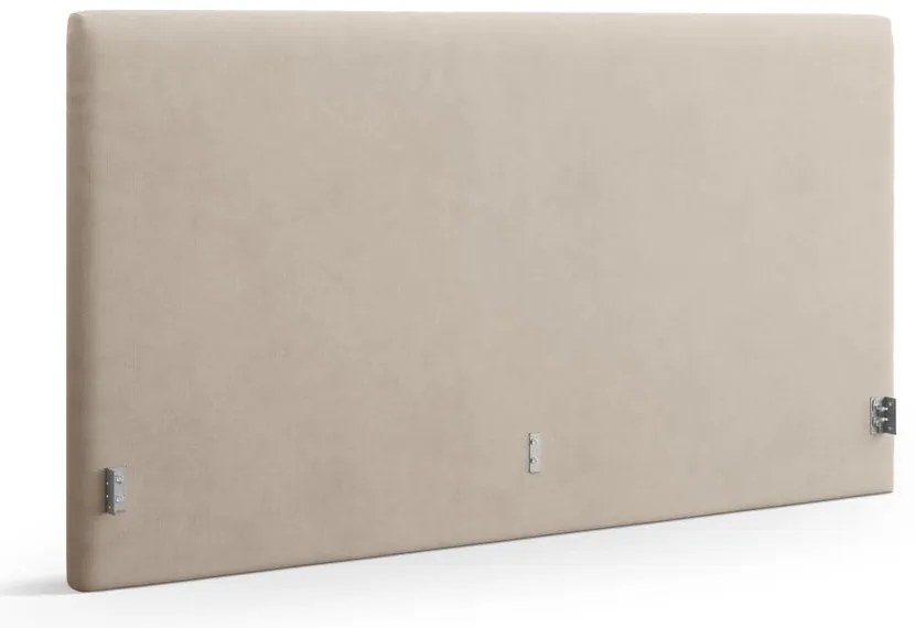 Világosbarna kárpitozott ágytámla 170,5x100 cm Remo – Micadoni