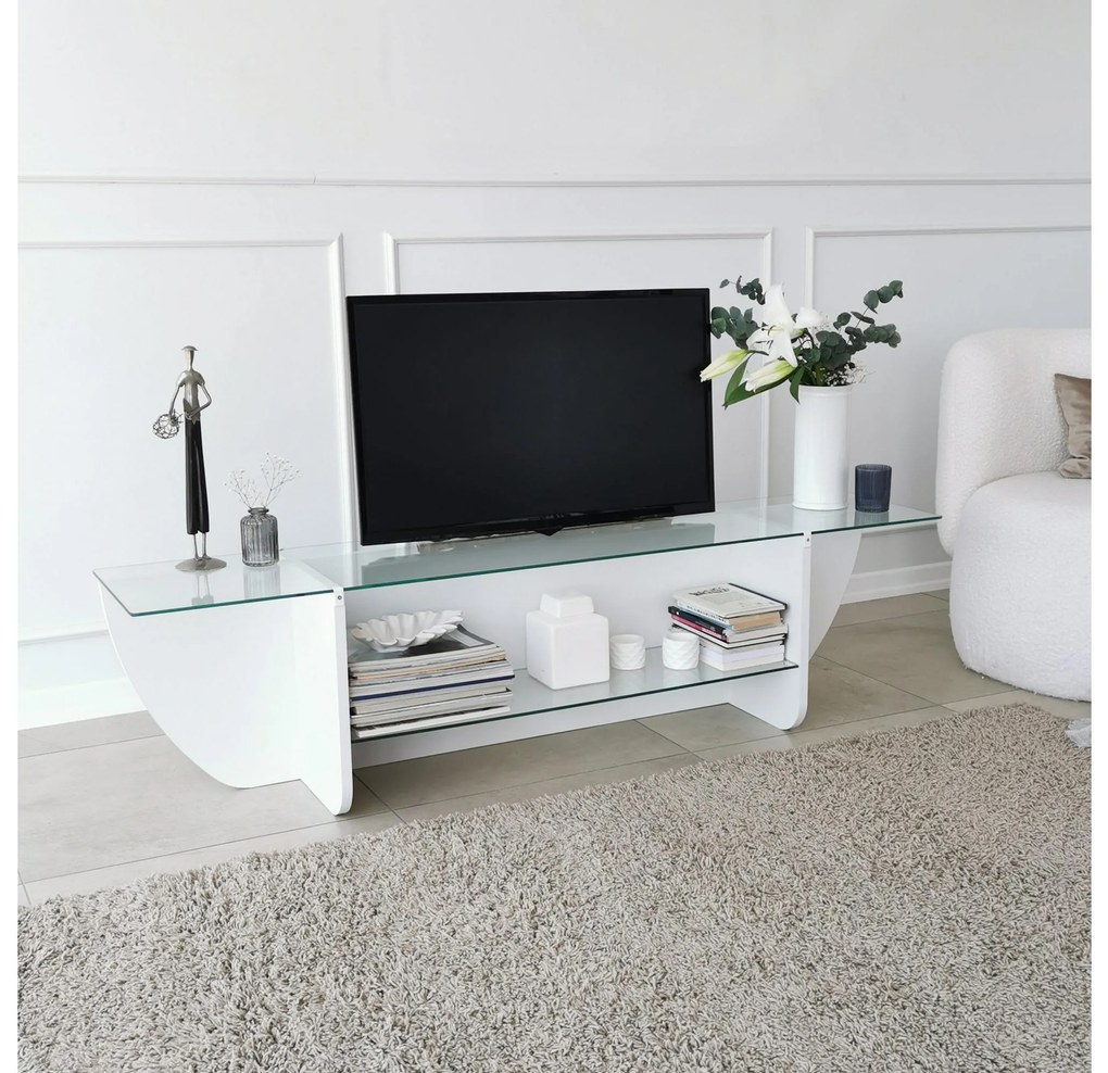 TV asztal Dukoki (fehér) . 1095494