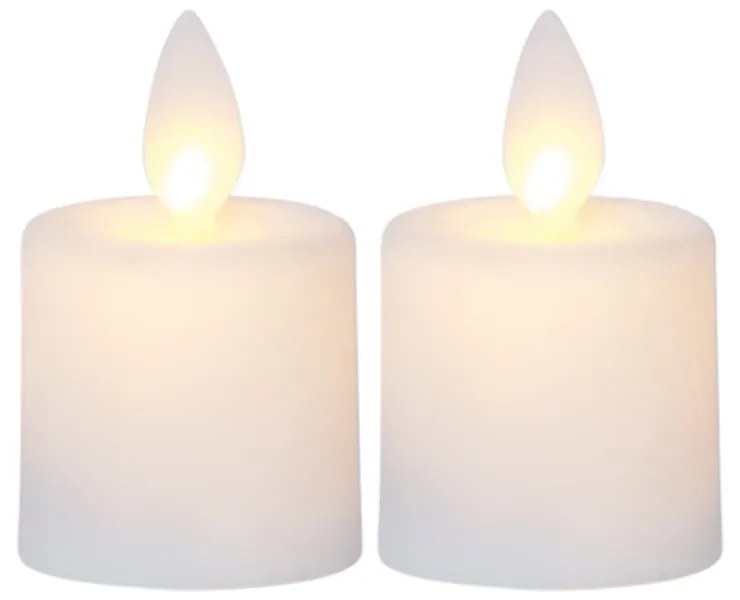 LED gyertya szett 2 db-os (magasság 6 cm) M-Twinkle – Star Trading