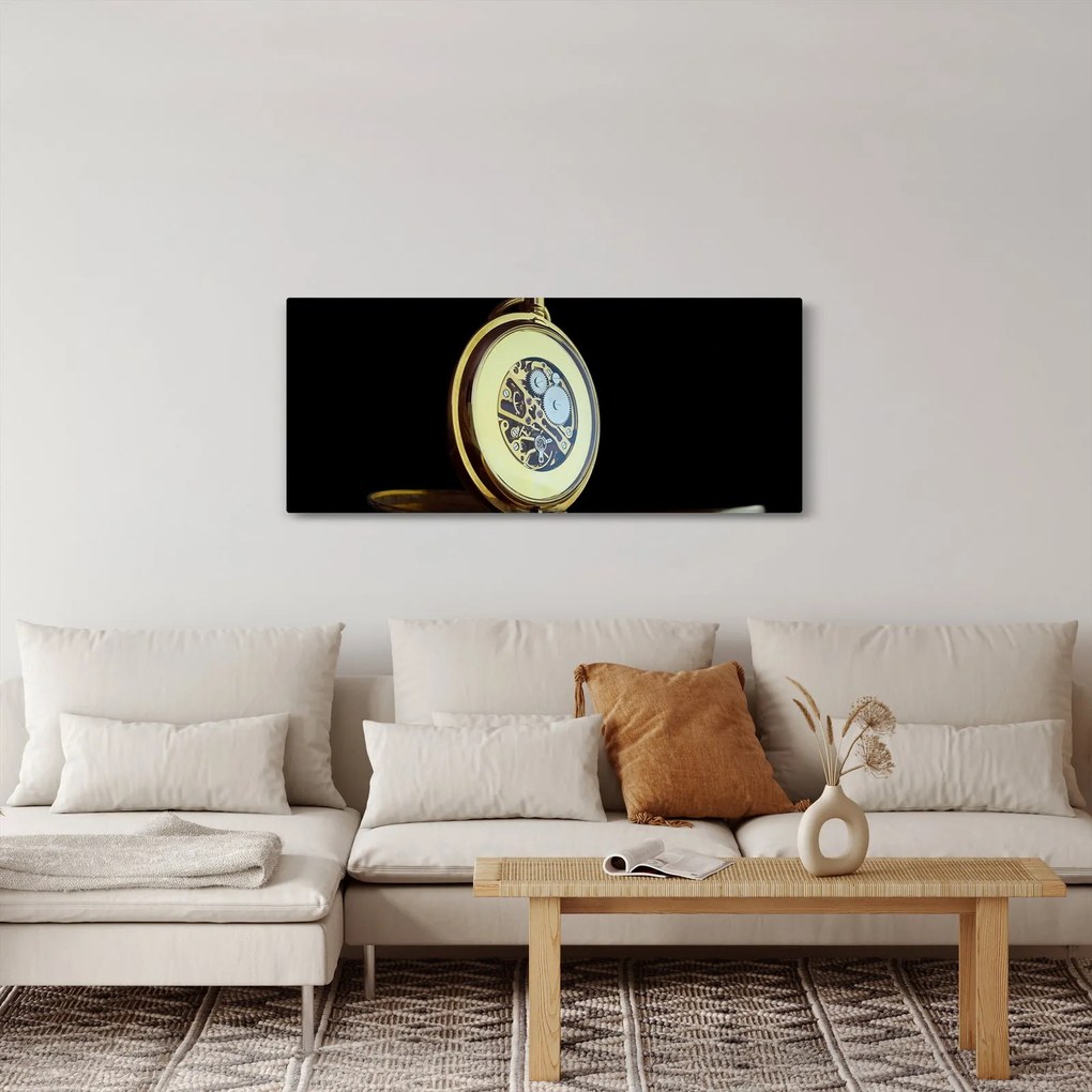 Arany zsebóra képe (120x50 cm)