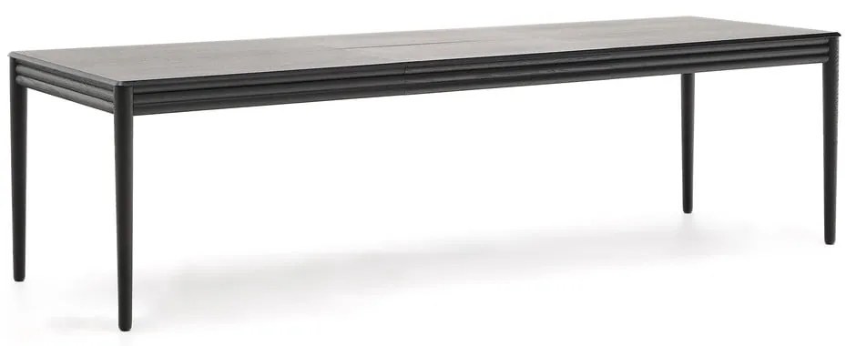 Bővíthető étkezőasztal hosszabbító asztallappal tölgyfa dekorral 90x200 cm Lenon – Kave Home