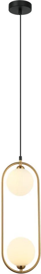 ITALUX PND-3965-2-BRO LUPUS Egyágú Függesztett Lámpa Fém G9 IP20