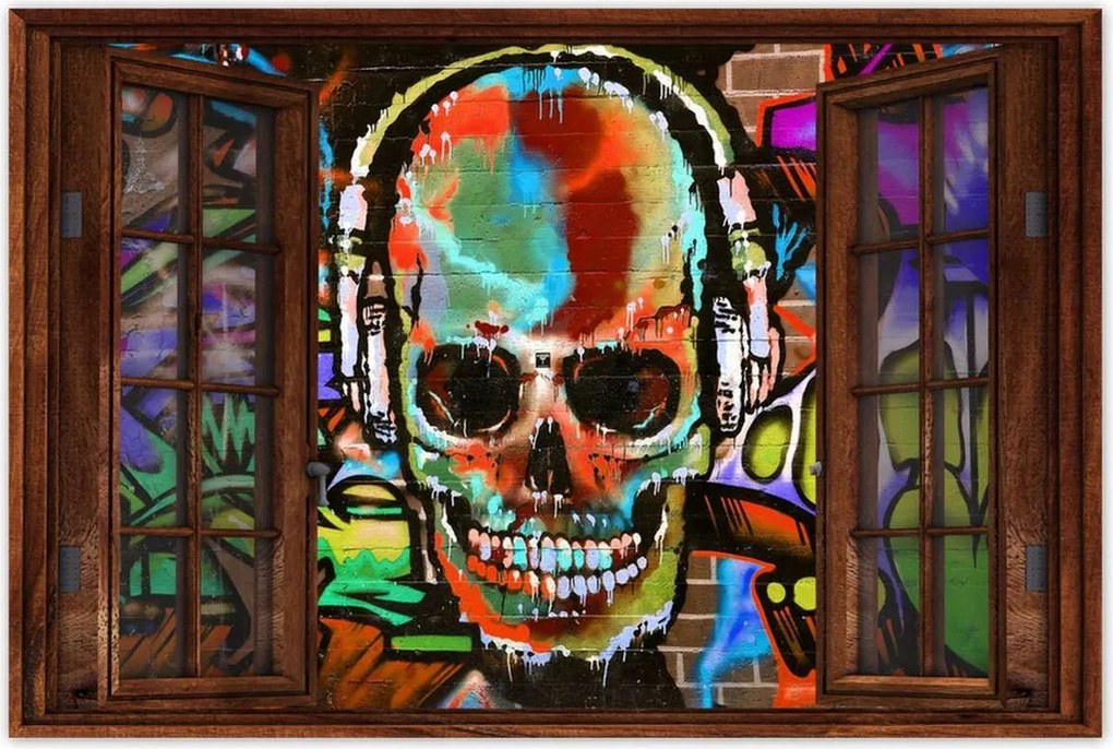 Poszterek 120x80 Graffiti Utcaművészet