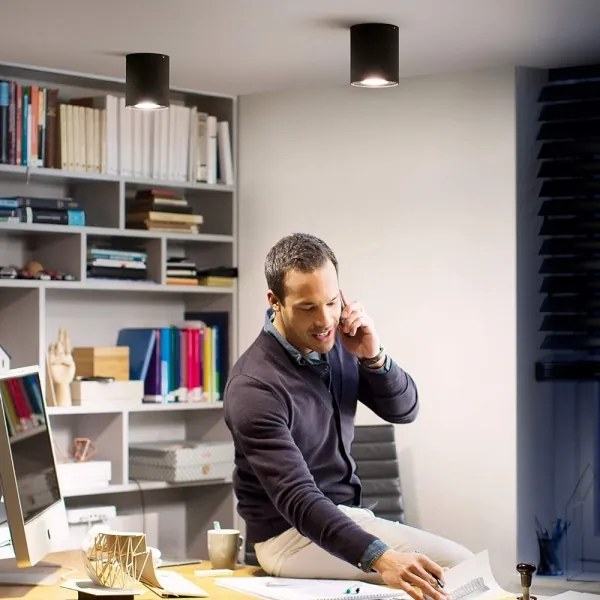 Philips - LED Dimmelhető spotlámpa Hue PILLAR 1xGU10/4,2W/230V fekete