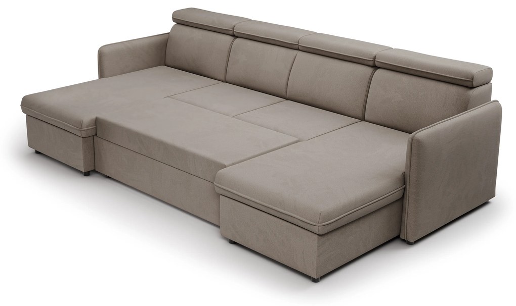 Barcelia U kanapéágy - Asti 03 szövet lila