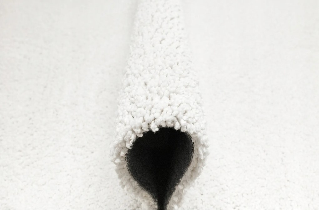 Shaggy Krémszőnyeg Puha Hálószobába Dreamland Filcből 150x300 cm