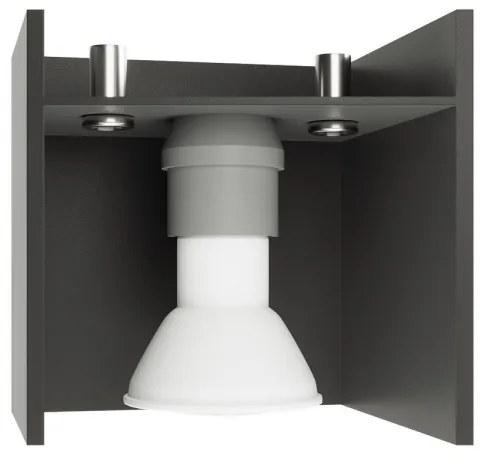 Fali lámpa LORETO 1xG9/40W/230V szürke