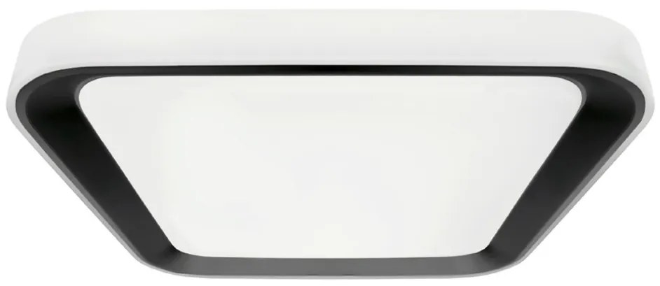 MILAGRO ML7929 QUADRO Négyzetes Mennyezeti Lámpa Fekete LED IP20