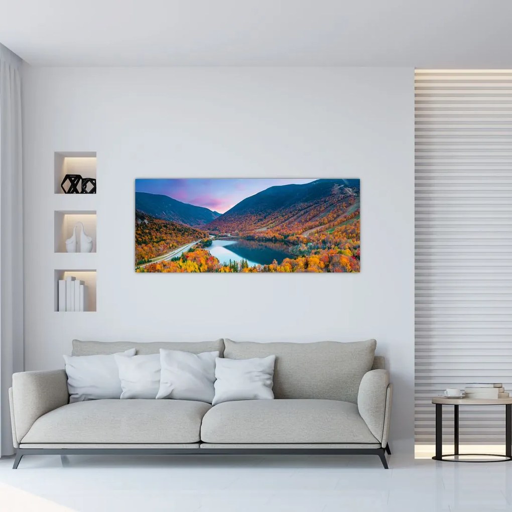 Kép - White Mountain, New Hampshire, USA (120x50 cm)