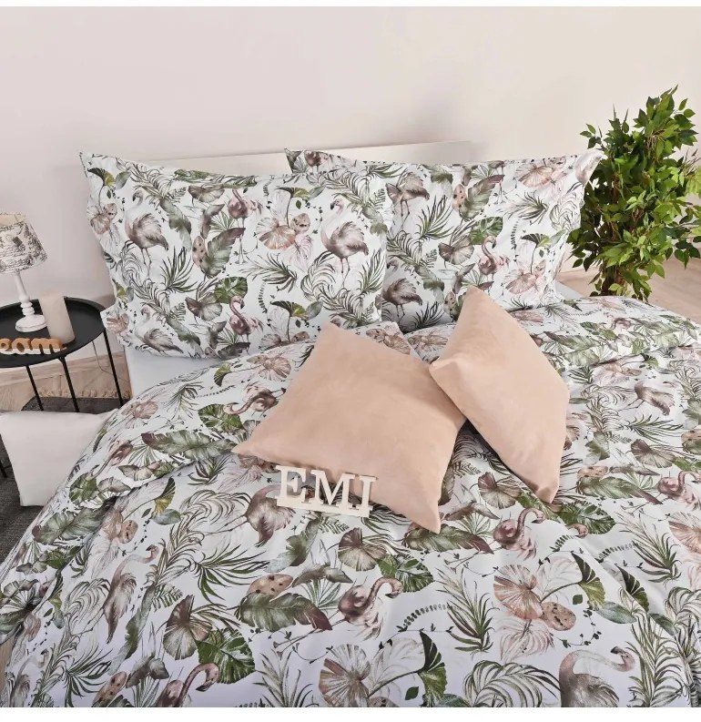 EMI Amazonia pamut ágyneműhuzat, A standard egyszemélyes ágy szett tartalma: 1x 140x200 + 1x 70x90