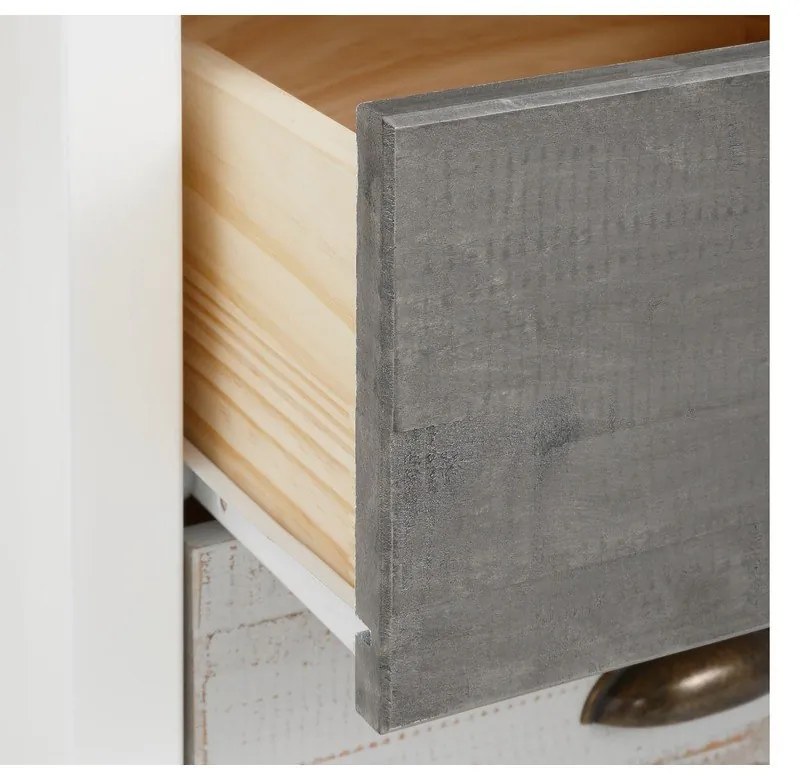 Salva fehér-szürke íróasztal - Støraa