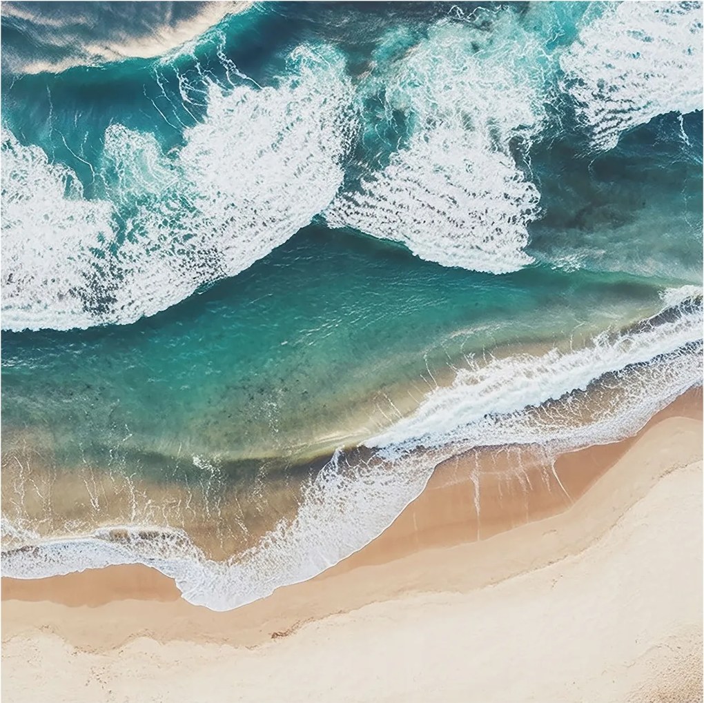 Fotótapéta Flizelina Nappali és Hálószoba Irodába Tengeri hullámok 250x250 Ragasztó