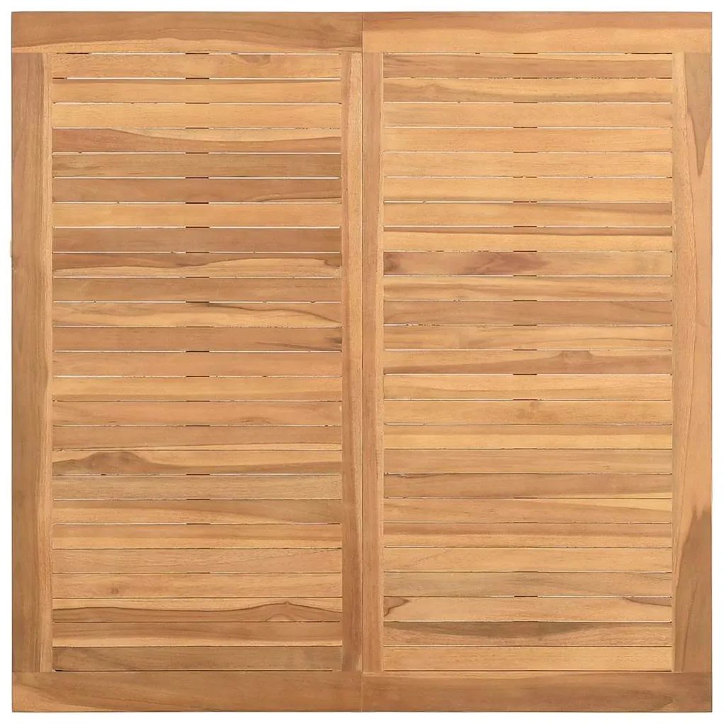 Dohányzóasztal Barna 85 x 85 x 45 cm Tömör tíkfa