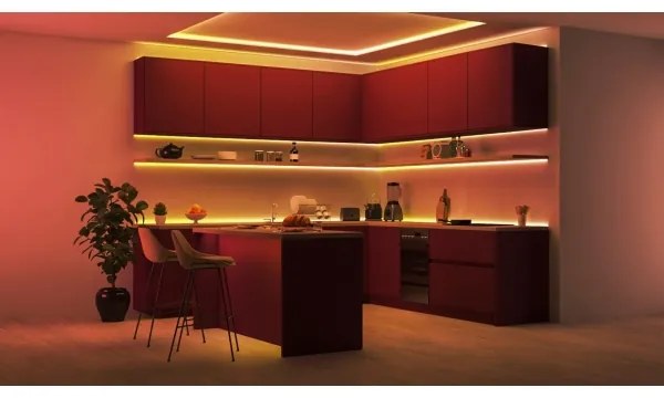 WiZ - LED RGBIC Dimmelhető szalag 10m LED/21W/230V 2700-6500K Wi-Fi