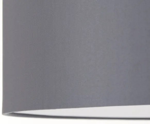 Brilliant - Felületre szerelhető csillár ANDRIA 3xE27/60W/230V átm. 60 cm antracit