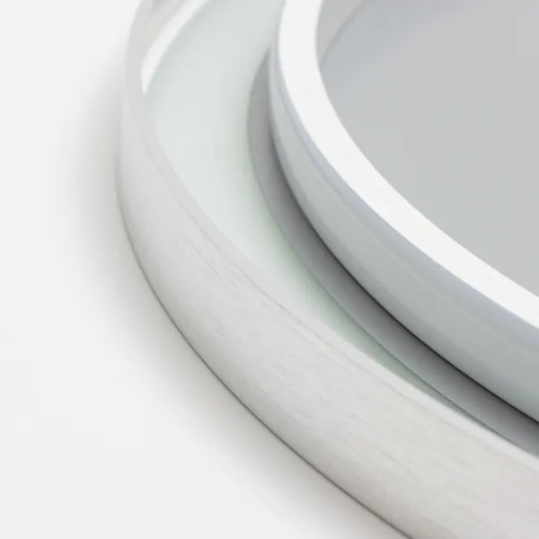 Brilagi-LED dimmelhető, fűthető tükör háttérvilágítással ALU PRO LED/18W/230V Ø60 cm IP44 matt króm