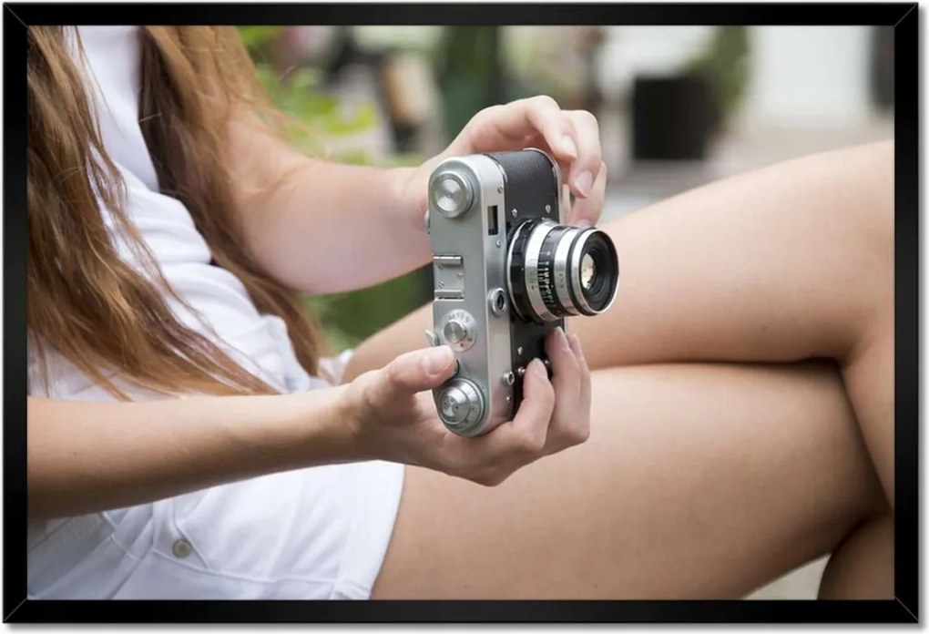 Poszterek keretben 60x40 Vintage fényképezőgép