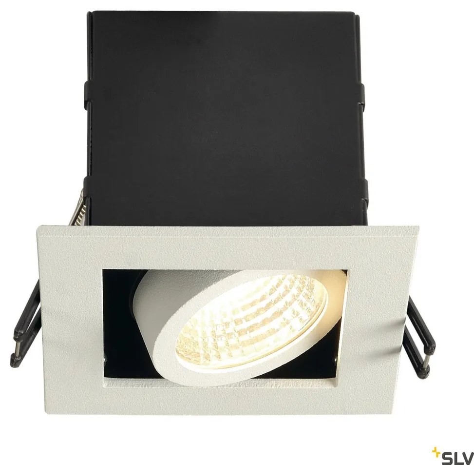 SLV KADUX 115701 Beépíthető spotlámpa 1x7.5W/LED 3000K 650LM IP20