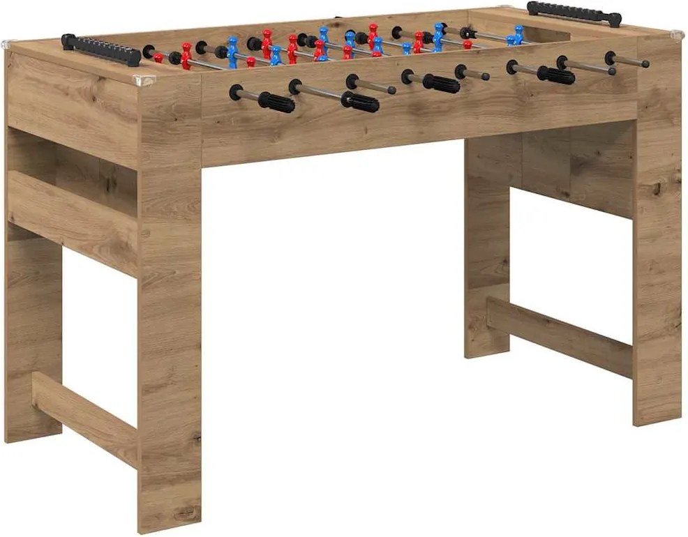 vidaXL Foci Asztal Kézműves Tölgy 125 x 60,5 x 80 cm Faanyag