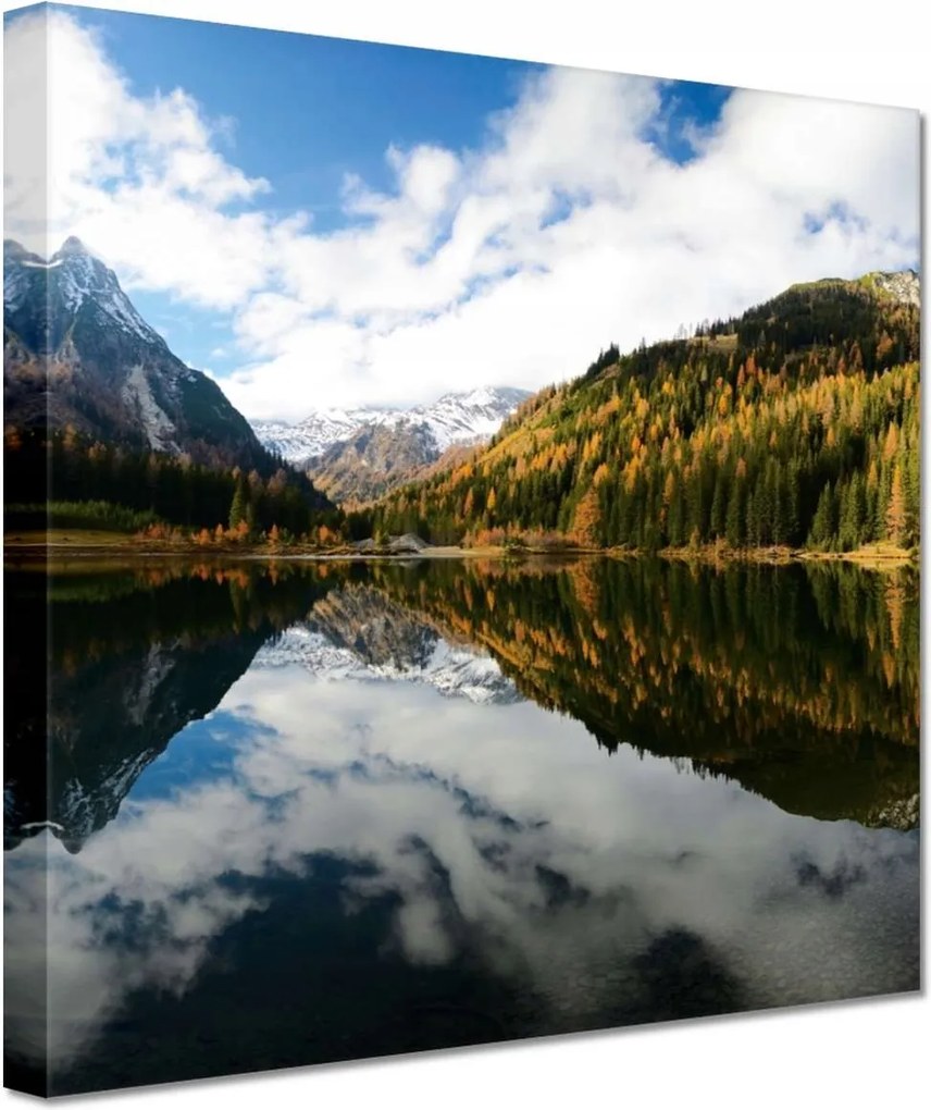 Festmények 20x20 Alpesi kilátás