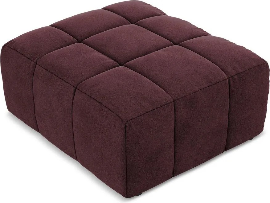 Borvörös bársony lábtartó Aloha – Makamii