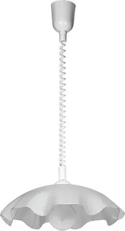 Rabalux beltéri függeszték e27 60w fehér smerlato