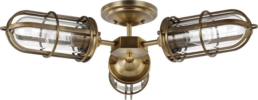 Quintiesse URBAN QN-URBANREST-3SF Plafonlámpa 3x60W/E27 IP44