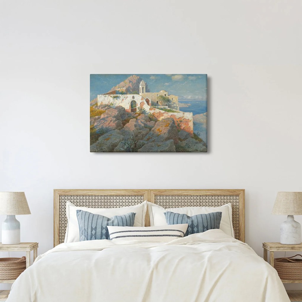 Kép - William Stanley Haseltine, Santa Maria a Cetrella, Anacapri, reprodukciók (90x60 cm)