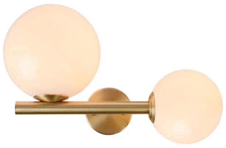 Zambelis 1995 fali lámpa 1xG9/7W + 1xE14/15W/230V arany