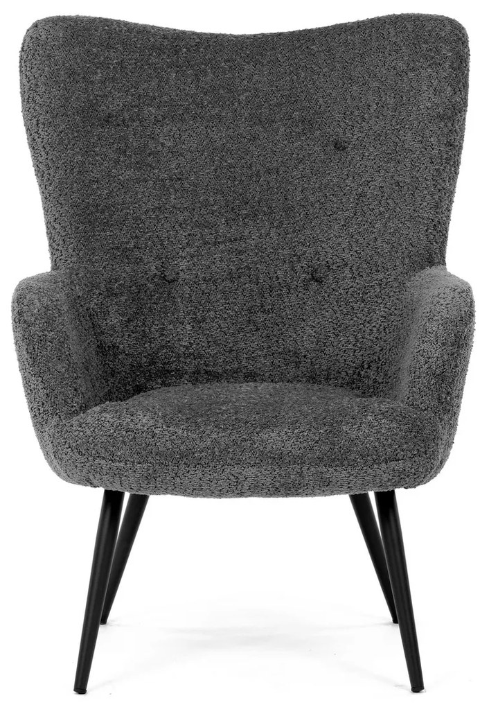 Fülkés fotel GREY2, szürke