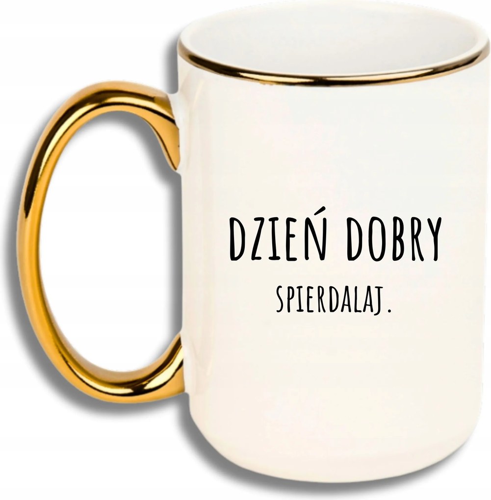 Bögre Nagy Fehér Arany Rant Vicces Ajándék Jó Reggelt