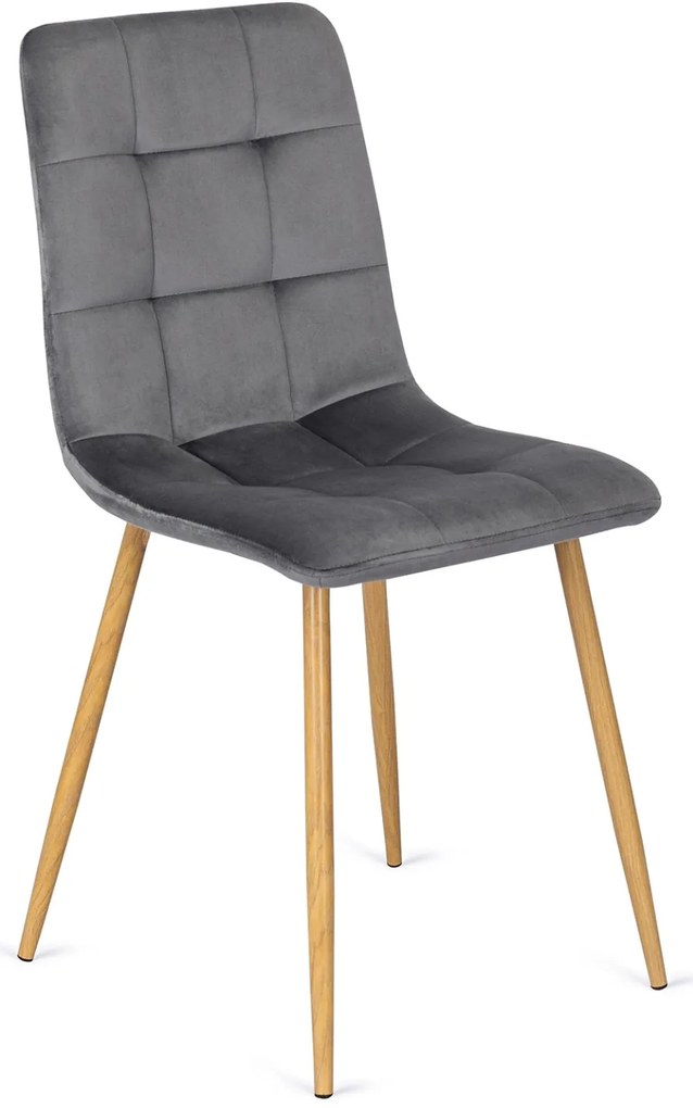 Szürke Bársony Étkezőszék. FREDY