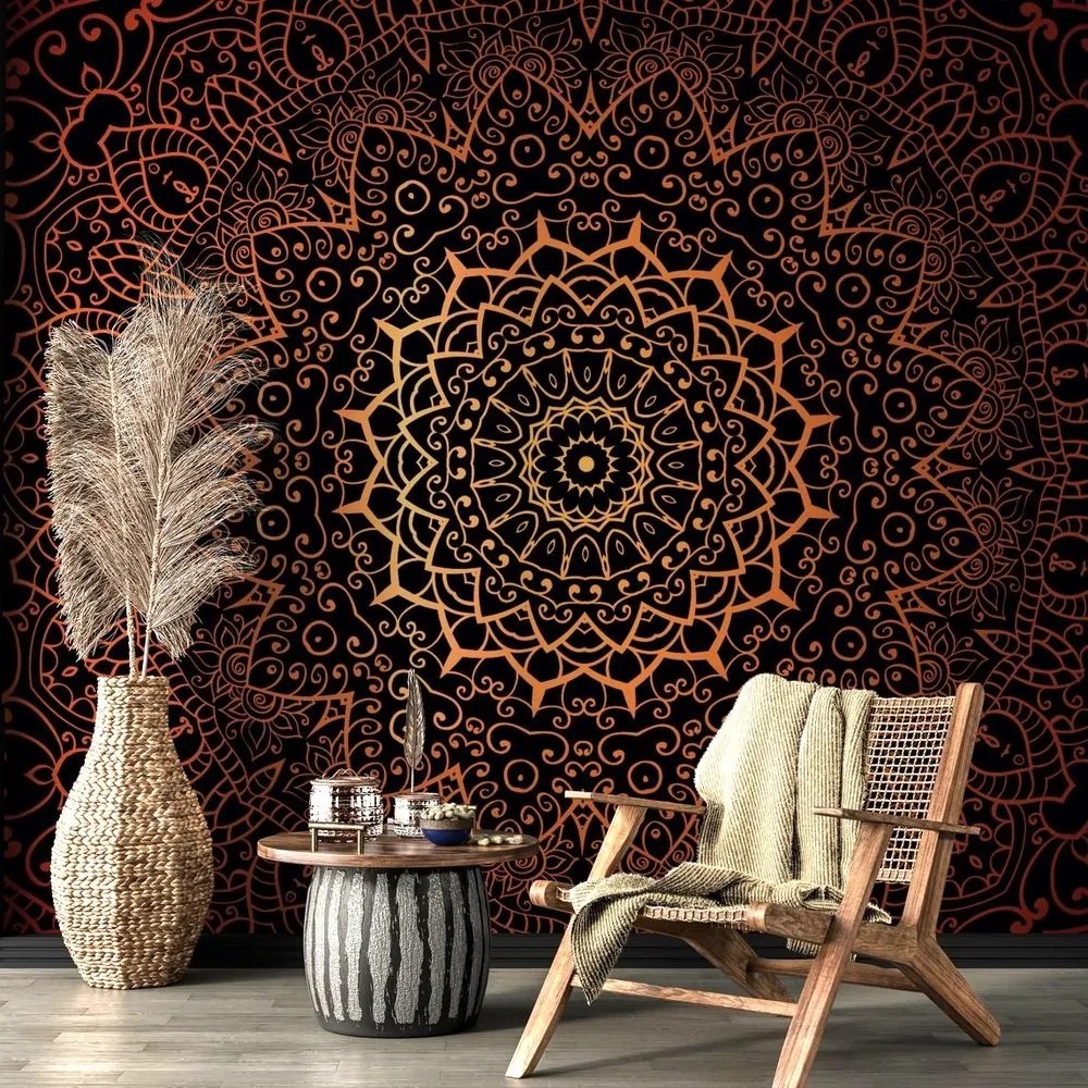 Tapéta vintage Mandala indiai stílusban