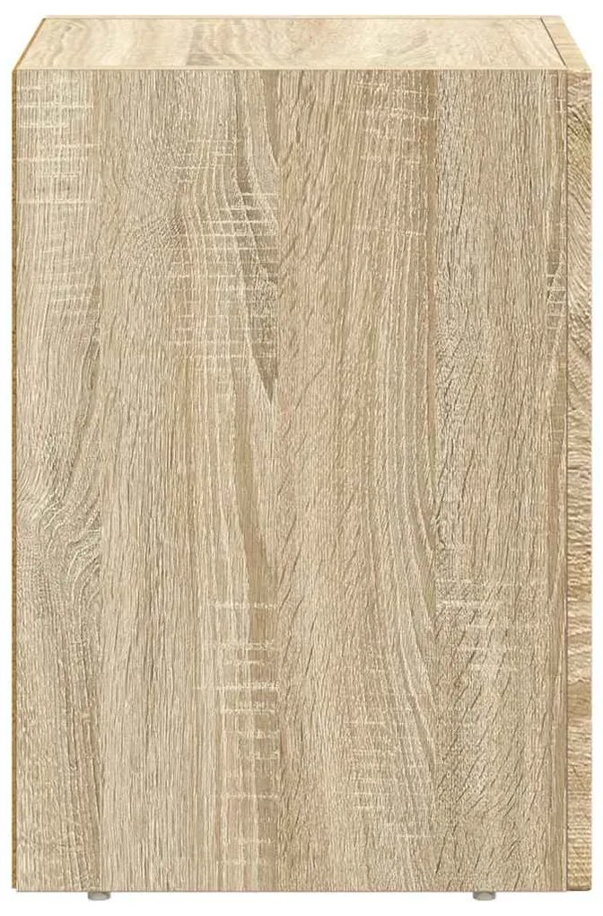 Éjjeli asztal 2 pcs Sonoma tölgy 29.5 x 35 x 50 cm Faanyag